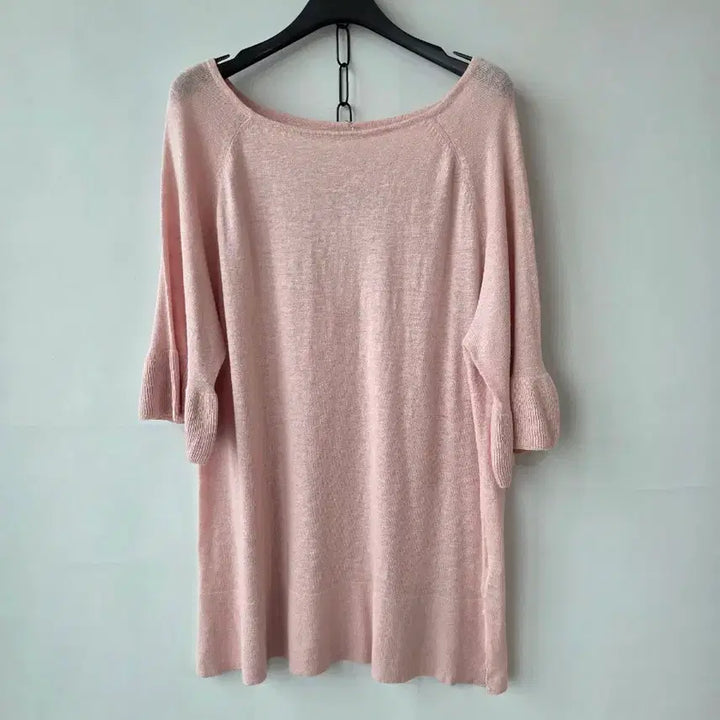 [SOLD OUT] 66-88)핑크 프릴 반팔니트/새제품