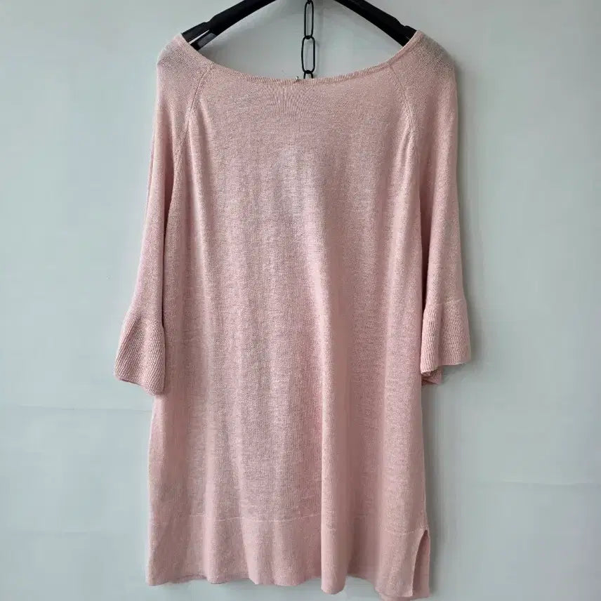 [SOLD OUT] 66-88)핑크 프릴 반팔니트/새제품