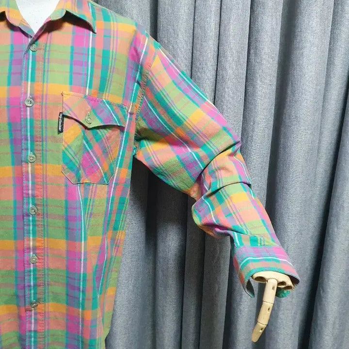 [BUNJANG] Vintage Check Overshirt / 빈티지체크 오버 남방