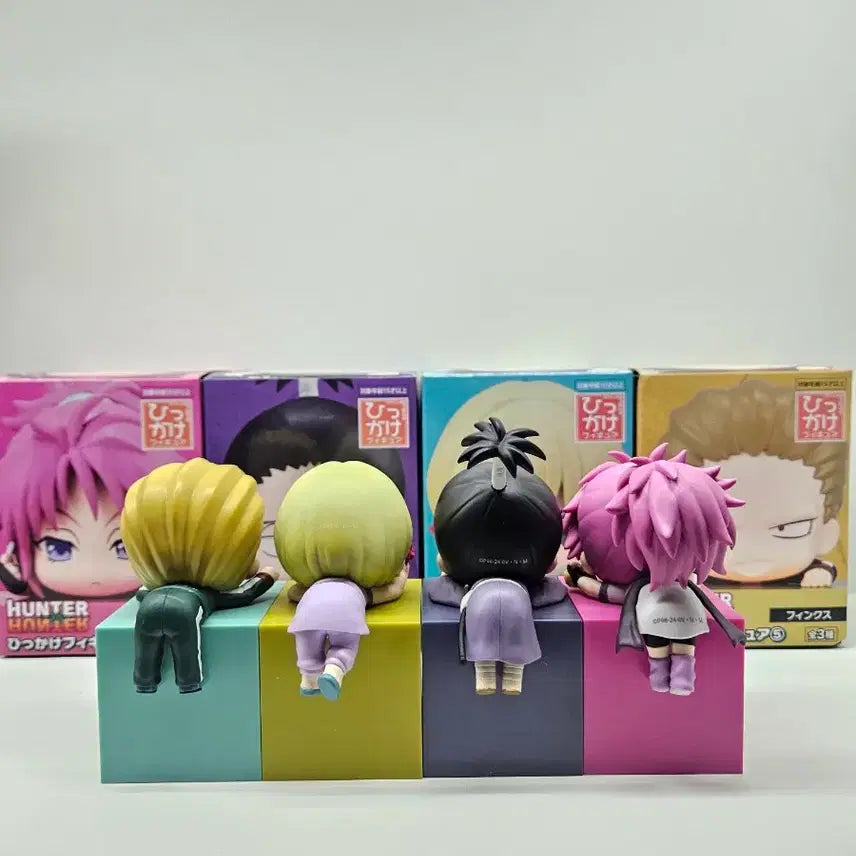 [BUNJANG] Hunter x Hunter Hitkake Phantom Troupe Figure Bundle Set / 택포7 헌터x헌터 힛카케 환영여단 샤르나크 핑크스 마치 노부나가