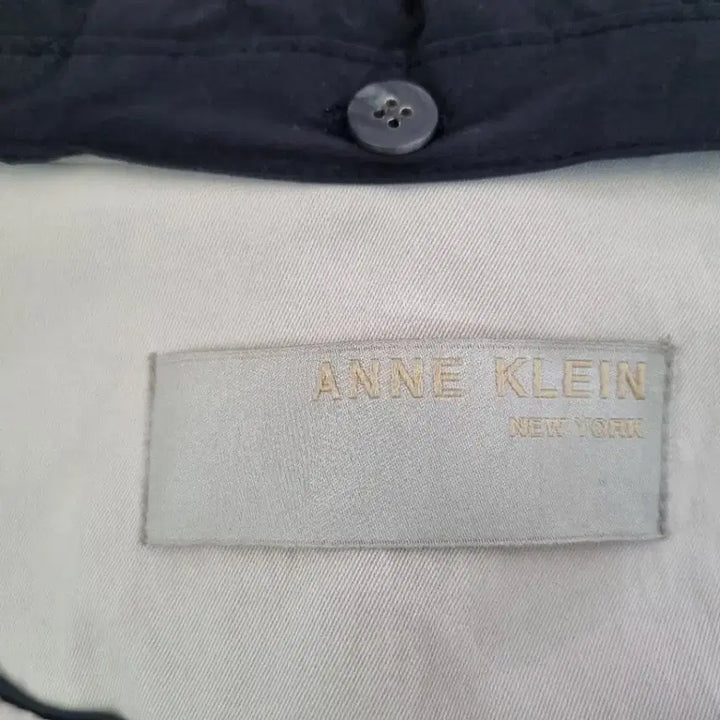 [BUNJANG] Anne Klein Oversized Color Block Long Coat - Ivory / 앤클라인 오버핏 간절기 코트  하객룩 출근룩22년