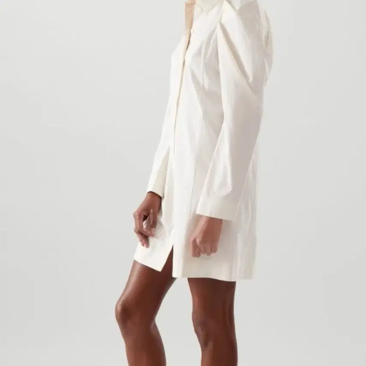 [BUNJANG] COS Drape Cotton Shirt Dress / (무료배송) COS 코스 드레이프 코튼 셔츠 원피스