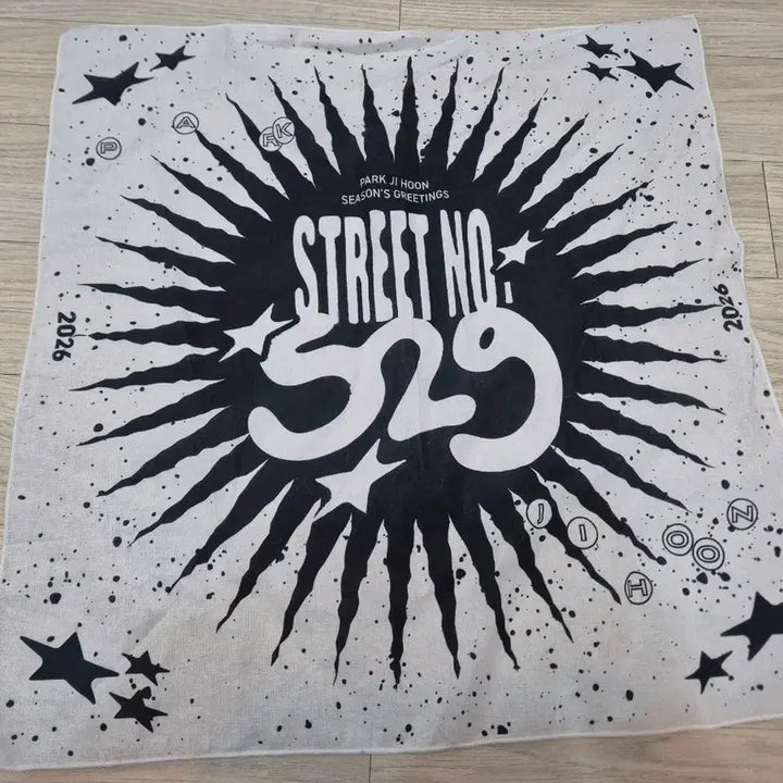 [BUNJANG] Park Jihoon 26 Signature Bandana / 박지훈 26 시그 반다나