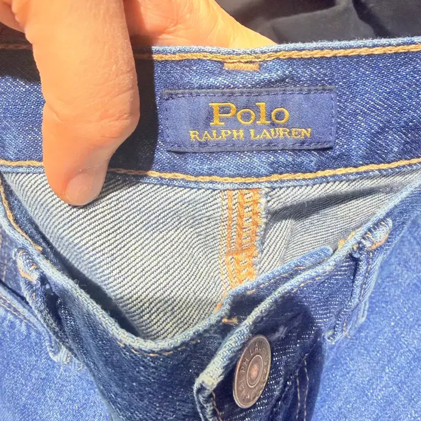 [BUNJANG] Polo Ralph Lauren Denim Cut-off Jeans / 폴로 랄프로렌 데님 팬츠 컷오프진