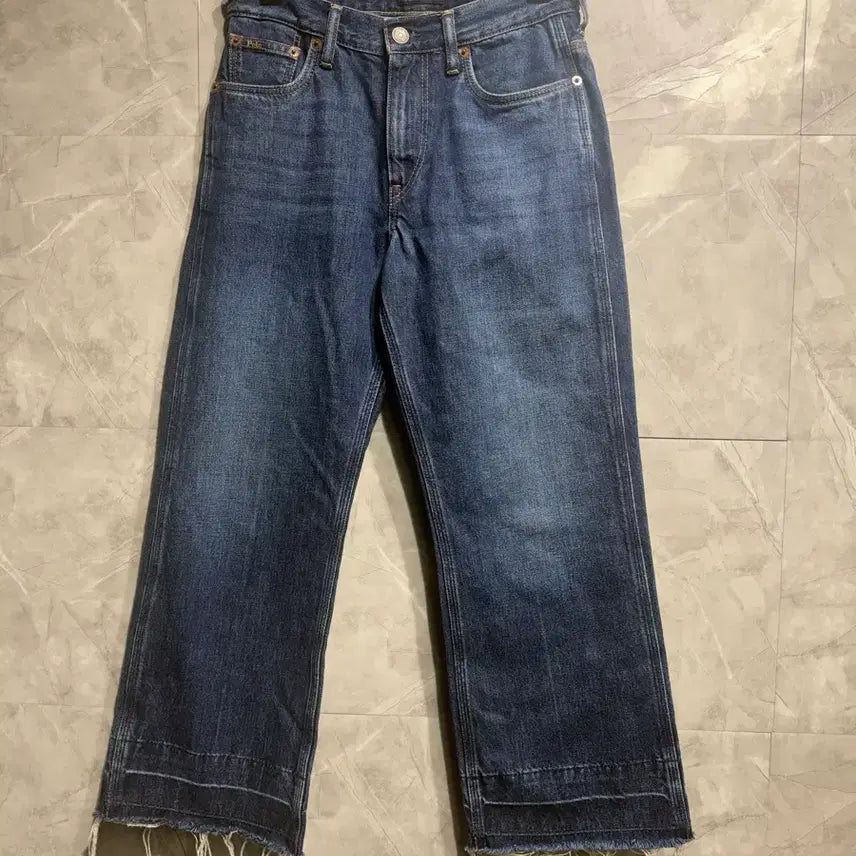 [BUNJANG] Polo Ralph Lauren Denim Cut-off Jeans / 폴로 랄프로렌 데님 팬츠 컷오프진