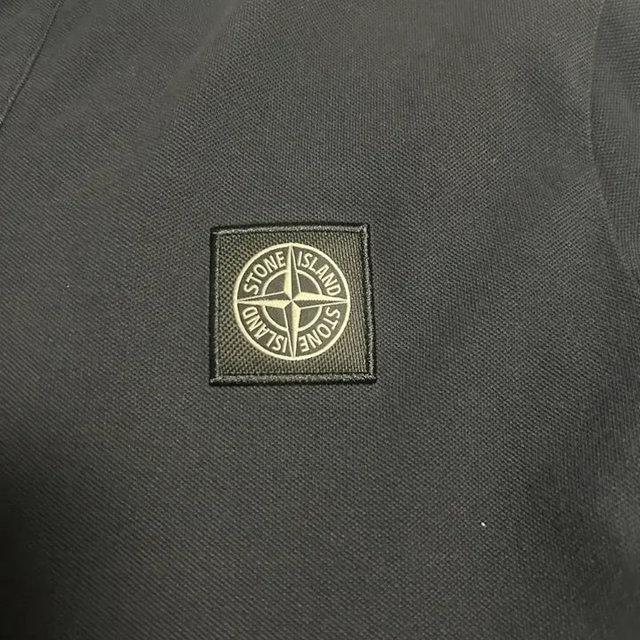 [BUNJANG] Stone Island Black Polo Shirt / 스톤아일랜드 m 검정 카라티
