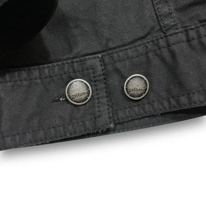 [BUNJANG] John Galliano Archive Classic Crack Detail Jacket / 존 갈리아노 아카이브 클래식 락시크 크랙 데드스탁 자켓