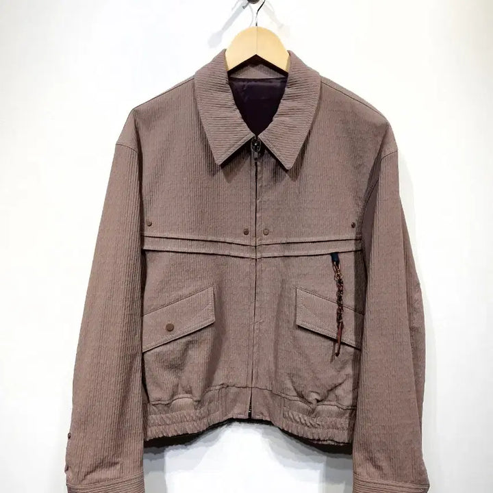 [BUNJANG] LMOOD Dusty Western Blouson Jacket Pink / 엘무드(LMOOD) 더스티 웨스턴 블루종 자켓 핑크[46]