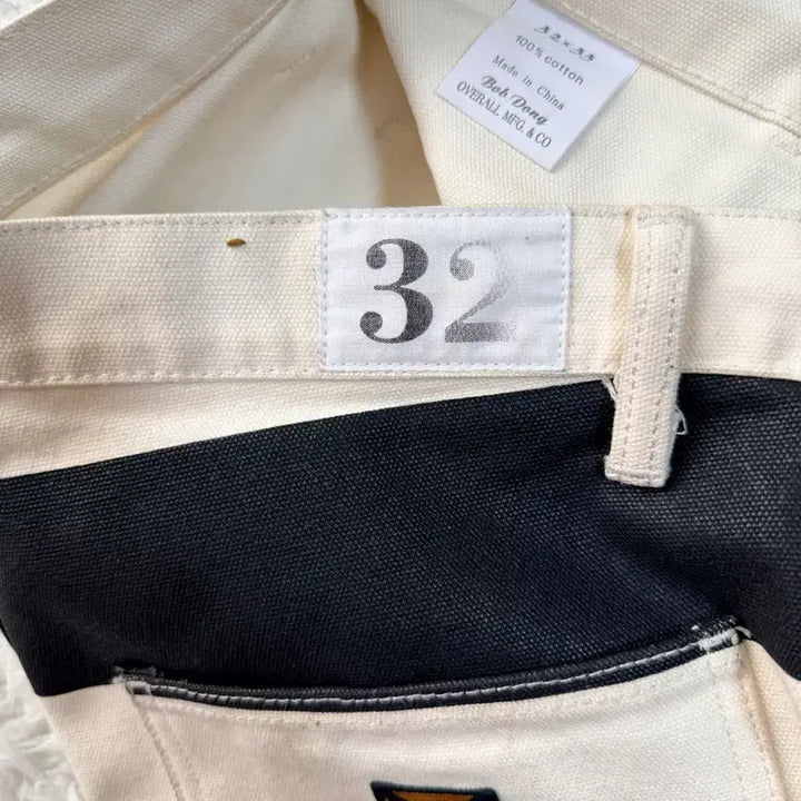 [BUNJANG] BOB DONG Stripe Cotton Pants / 본동 검/흰 스트라이프 면바지