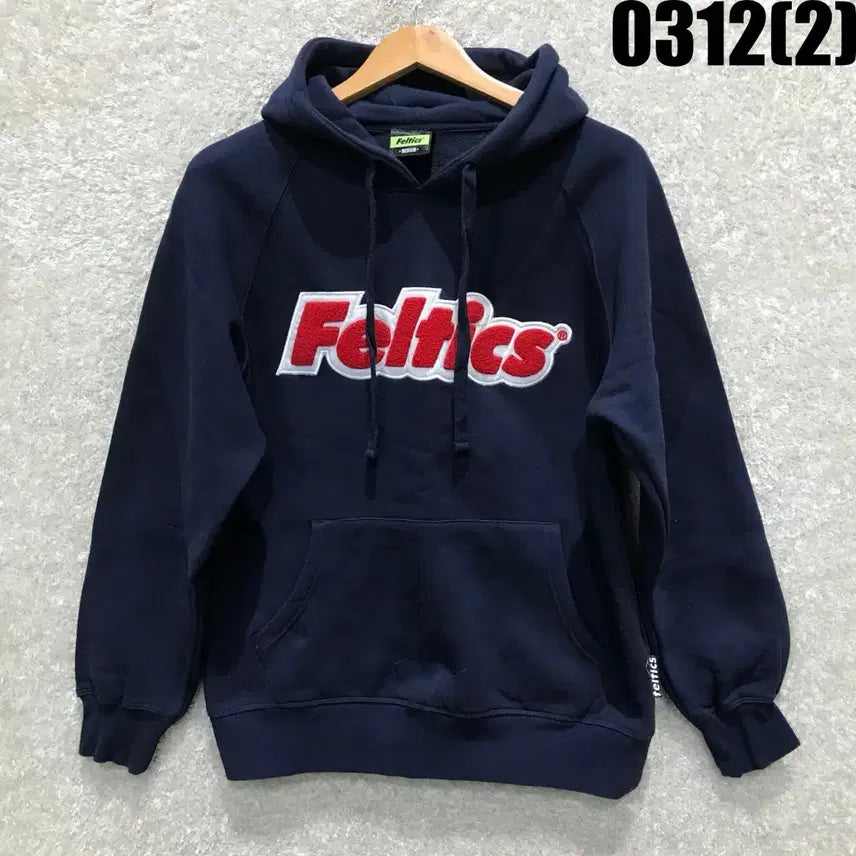 [SOLD OUT] 펠틱스 Felitics 네이비 후드티 m