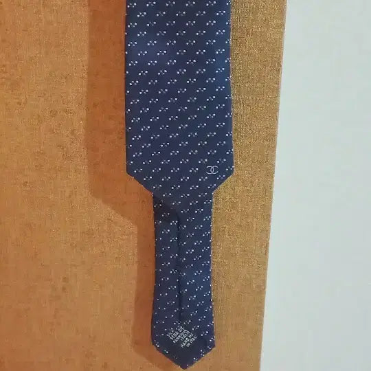 [BUNJANG] Chanel Navy Silk Tie / 샤넬 정품 넥타이 95%감