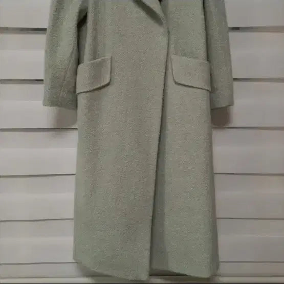 [BUNJANG] Reneyvon Mint Long Coat / 레니본 민트색 롱 코트