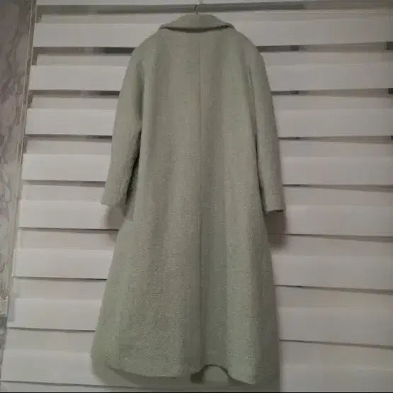 [BUNJANG] Reneyvon Mint Long Coat / 레니본 민트색 롱 코트