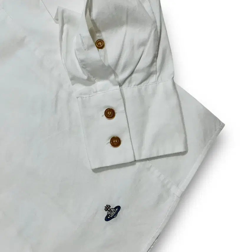 [SOLD OUT] 비비안 웨스트우드 핑클 스타 스터드 클래식 화이트 셔츠