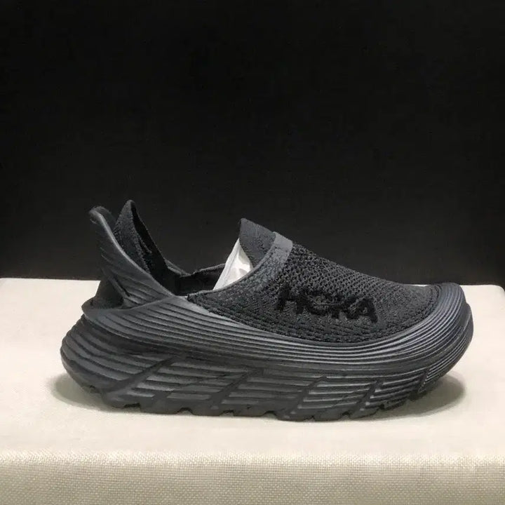 [BUNJANG] Hoka Restore TC All Black Sneakers / 호카 리스토어 TC 올블랙