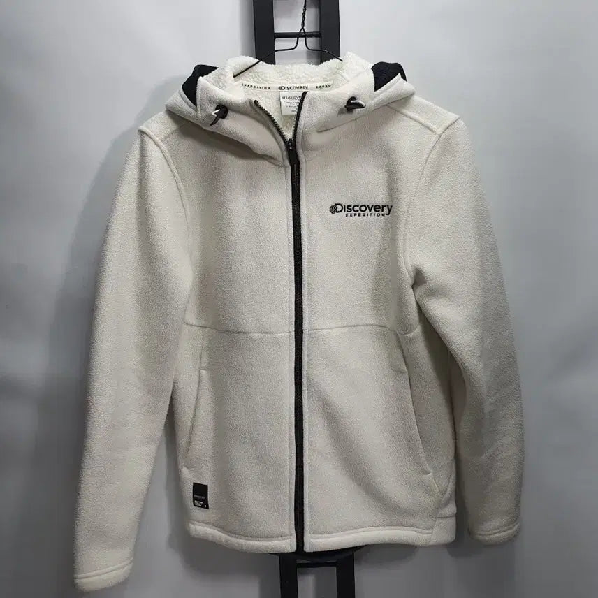 [BUNJANG] Discovery Fleece Hoodie Zip-up (90) / 디스커버리 후리스 플리스 후드 집업 90