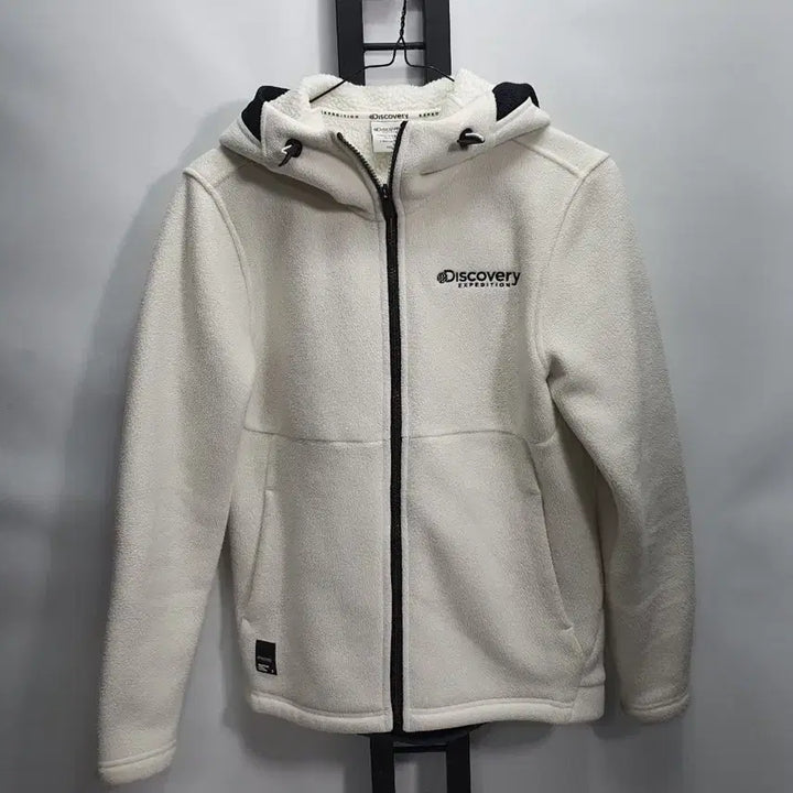 [BUNJANG] Discovery Fleece Hoodie Zip-up (90) / 디스커버리 후리스 플리스 후드 집업 90