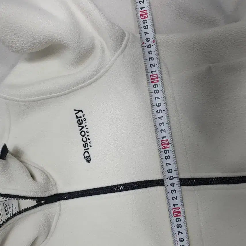 [BUNJANG] Discovery Fleece Hoodie Zip-up (90) / 디스커버리 후리스 플리스 후드 집업 90