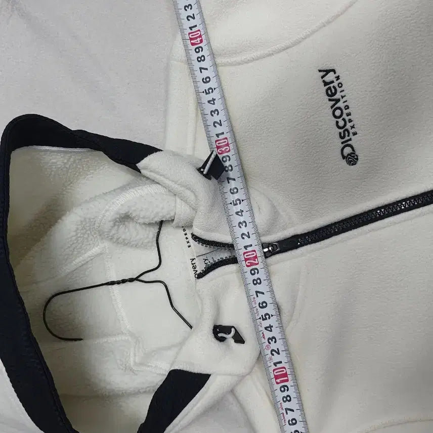 [BUNJANG] Discovery Fleece Hoodie Zip-up (90) / 디스커버리 후리스 플리스 후드 집업 90