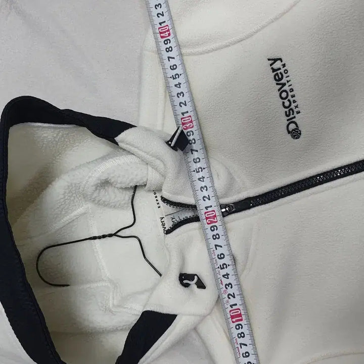 [BUNJANG] Discovery Fleece Hoodie Zip-up (90) / 디스커버리 후리스 플리스 후드 집업 90