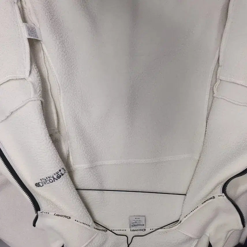 [BUNJANG] Discovery Fleece Hoodie Zip-up (90) / 디스커버리 후리스 플리스 후드 집업 90