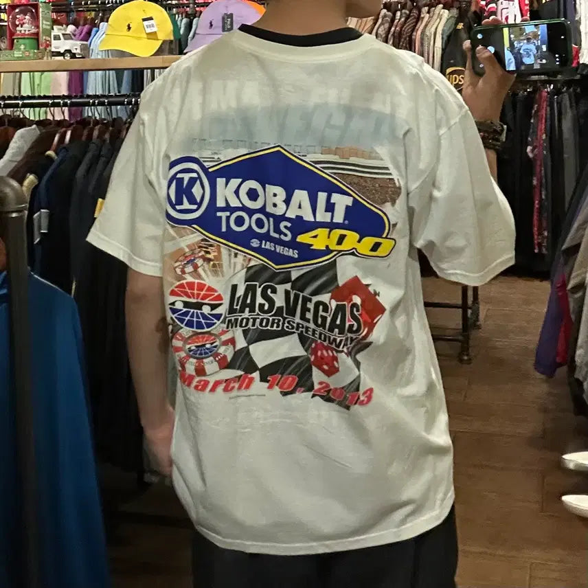 [BUNJANG] HI Nasca White Short Sleeve T-shirt / [HI] 나스카 반팔티 화이트