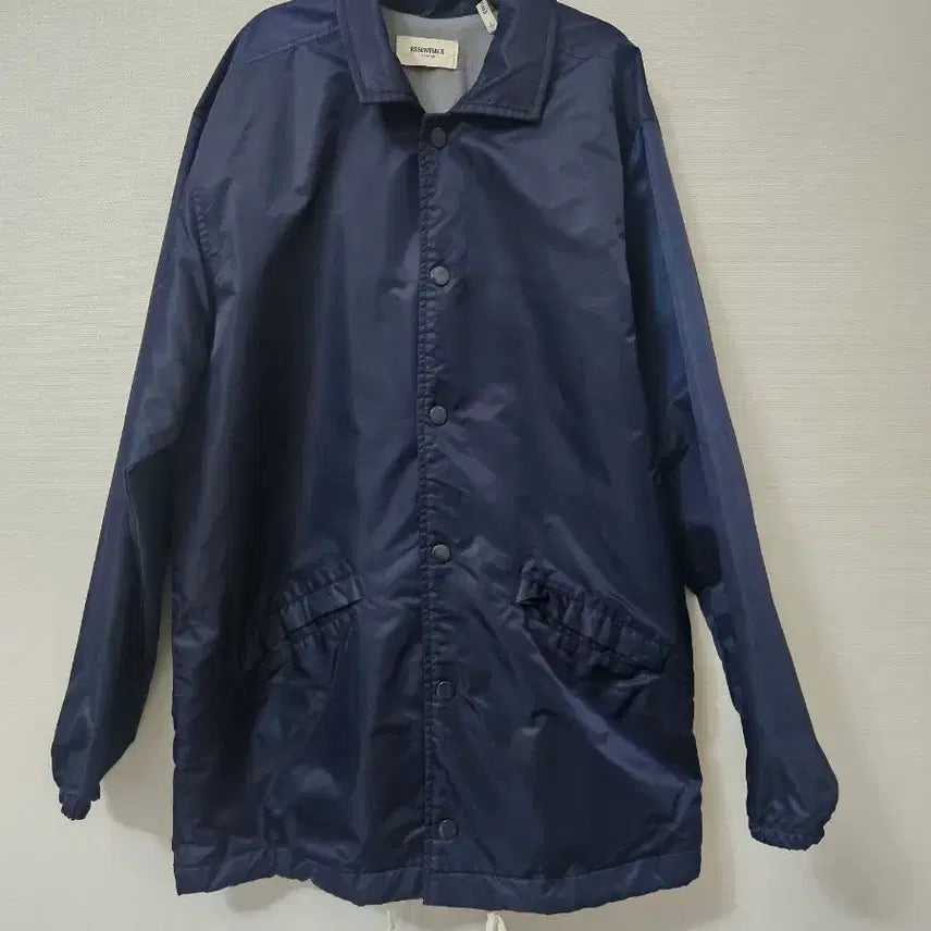 [BUNJANG] Fear of God Navy Coach Jacket / 피오브갓 코치 자켓