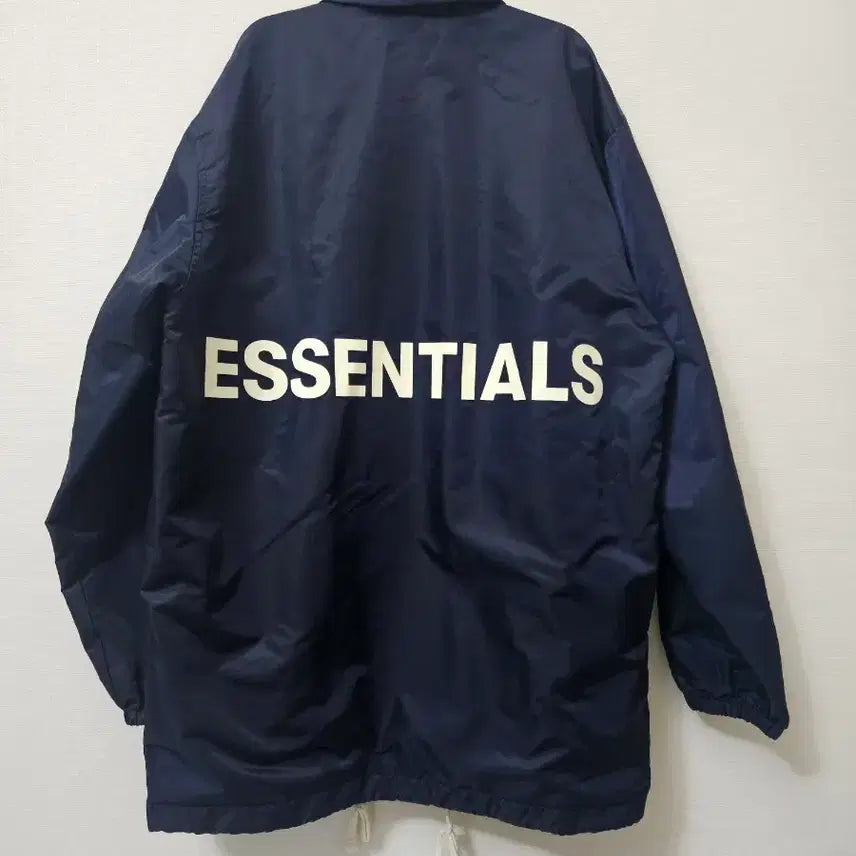[BUNJANG] Fear of God Navy Coach Jacket / 피오브갓 코치 자켓