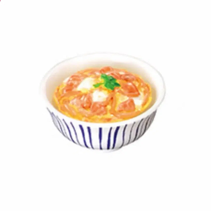 [BUNJANG] Re-Ment Chicken and Egg Rice Bowl Miniature / 리멘트 닭고기 계란 덮밥 낱개 식완