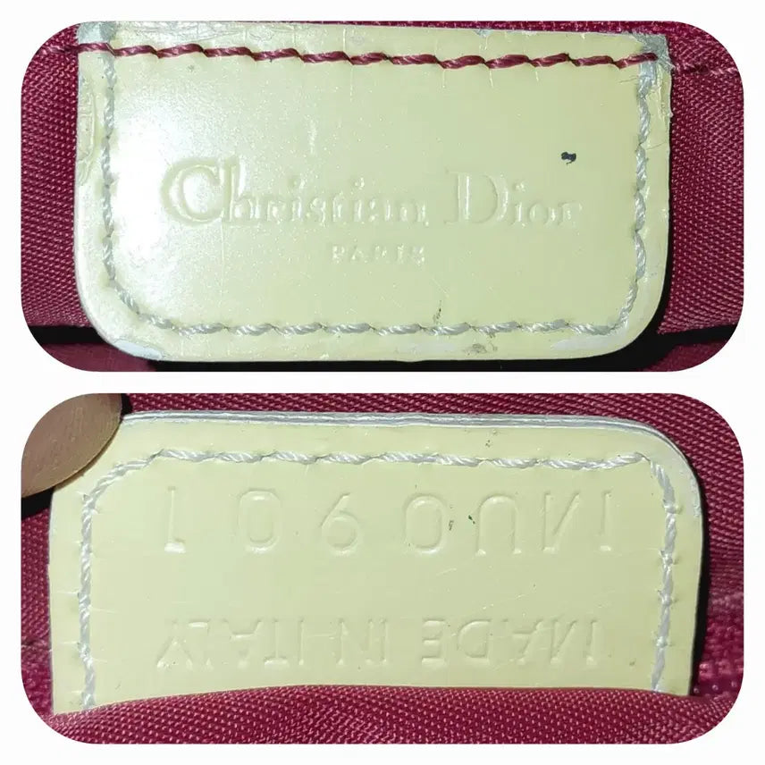 [BUNJANG] Dior Oblique Trotter Boston Bag Red / 디올 빈티지 오블리크 트로터 보스턴백 레드