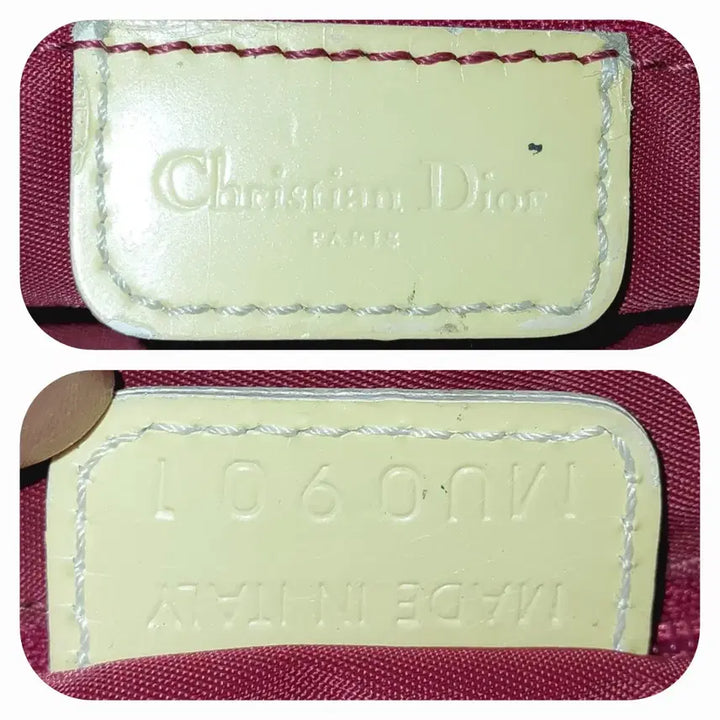 [BUNJANG] Dior Oblique Trotter Boston Bag Red / 디올 빈티지 오블리크 트로터 보스턴백 레드