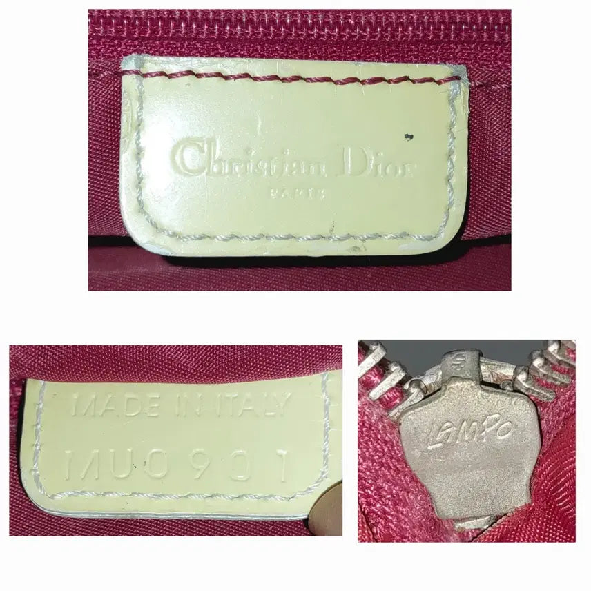 [BUNJANG] Dior Oblique Trotter Boston Bag Red / 디올 빈티지 오블리크 트로터 보스턴백 레드