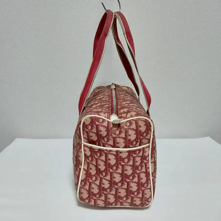 [BUNJANG] Dior Oblique Trotter Boston Bag Red / 디올 빈티지 오블리크 트로터 보스턴백 레드