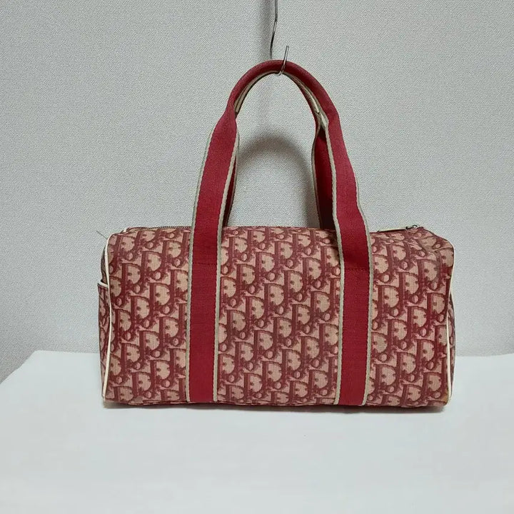 [BUNJANG] Dior Oblique Trotter Boston Bag Red / 디올 빈티지 오블리크 트로터 보스턴백 레드