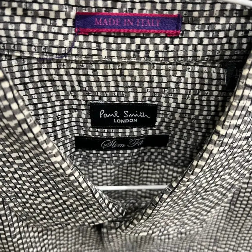 [BUNJANG] Paul Smith London Slim Fit Shirt / 폴스미스 런던 슬림핏 셔츠 메이드인 이태리