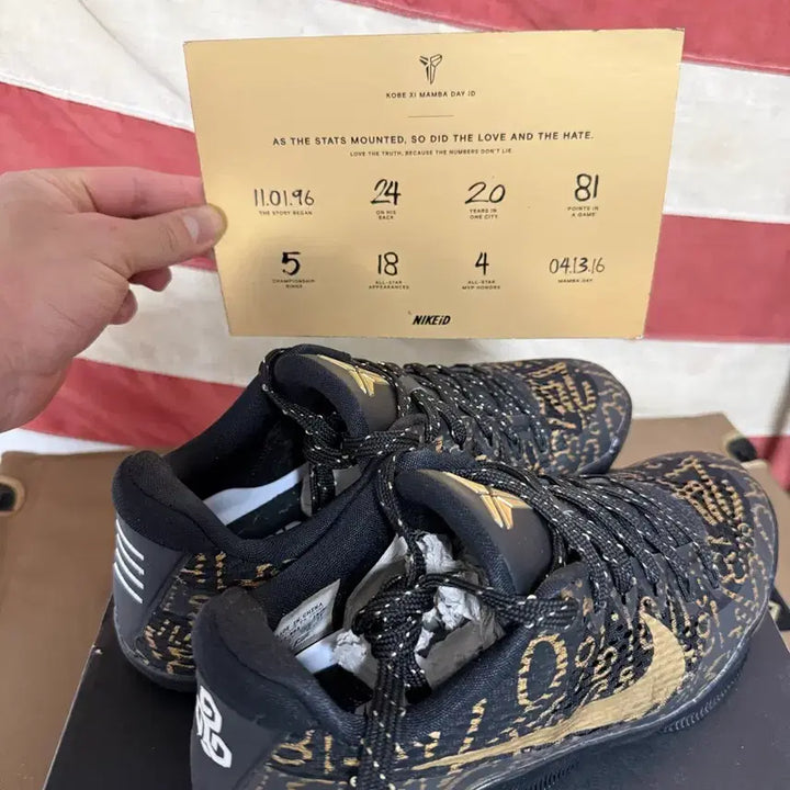[BUNJANG] Nike Kobe 11 Mamba Day Sneakers / 나이키 코비11 맘바데이 270