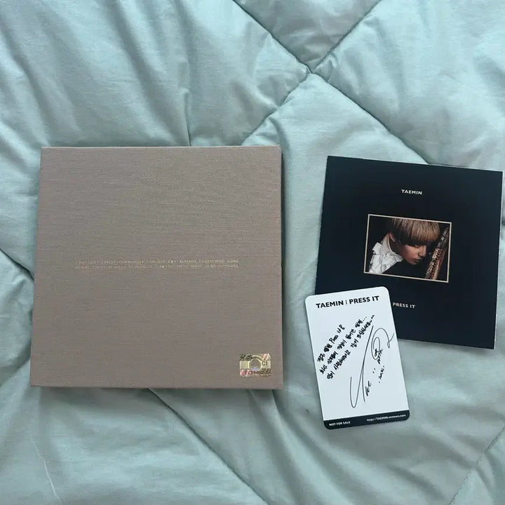 [BUNJANG] SHINee Taemin Press It Album + Photocard / 샤이니 태민 Press It 앨범 + 포카