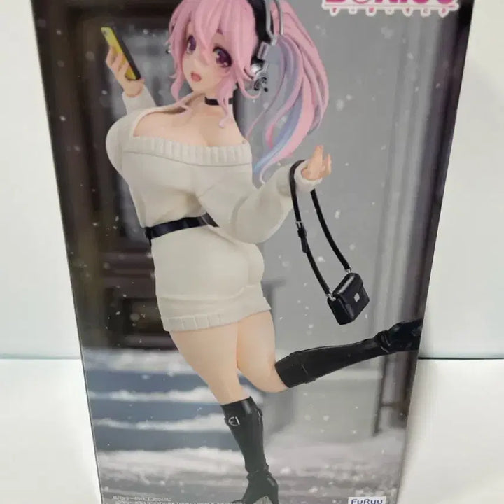 [BUNJANG] Super Sonico Winter Memory Ver. Figure / (미개봉)슈퍼 소니코 피규어 윈터 메모리 ver.