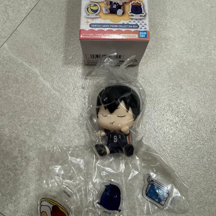 [BUNJANG] Haikyuu Karasuno Kageyama Happy Figure / 미개봉 하이큐 해피피규어 카라스노 카게야마