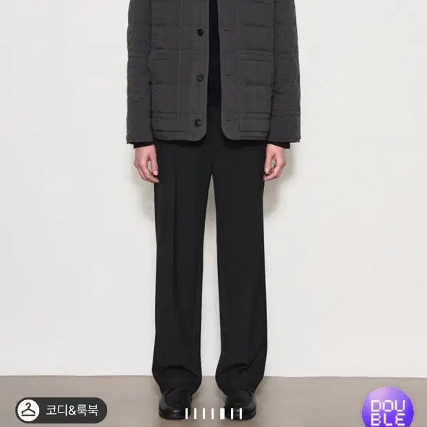[SOLD OUT] (새상품)25ss 타임옴므 백밴딩 와이드팬츠