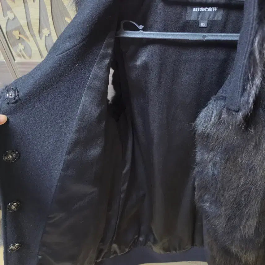 [BUNJANG] macaw Fox Fur Vest / macaw(마코) 폭스 퍼 조끼