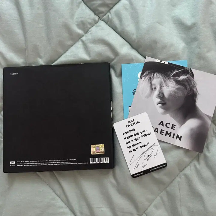 [BUNJANG] SHINee Taemin ACE Album + Photocard / 샤이니 태민 ACE 앨범 + 포카