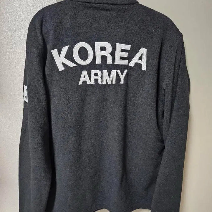 [BUNJANG] RokyT Korea Army Fleece Lined Zip-Up Jacket / 로키티 기모집업