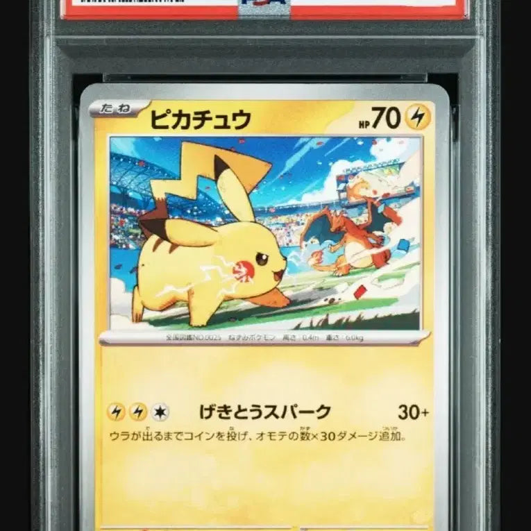 [SOLD OUT] 포켓몬카드 psa 9등급 일판 피카츄 짐 프로모