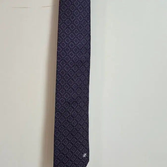 [BUNJANG] Renoma Dark Purple Pattern Tie / 레노마 다크 퍼플 패턴 넥타이