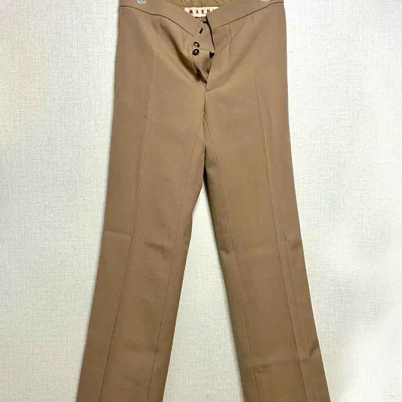 [BUNJANG] Marni Beige Slacks Trousers / 마르니 베이지 슬랙스 트라우저