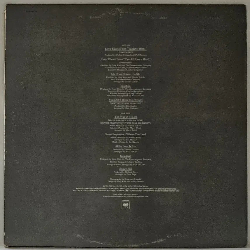 [BUNJANG] Barbra Streisand Greatest Hits Vol. 2 LP / LP Barbra Streisand, Greatest Hits Vol.2