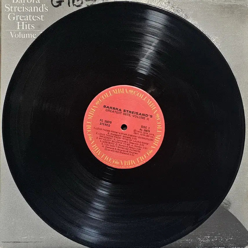 [BUNJANG] Barbra Streisand Greatest Hits Vol. 2 LP / LP Barbra Streisand, Greatest Hits Vol.2