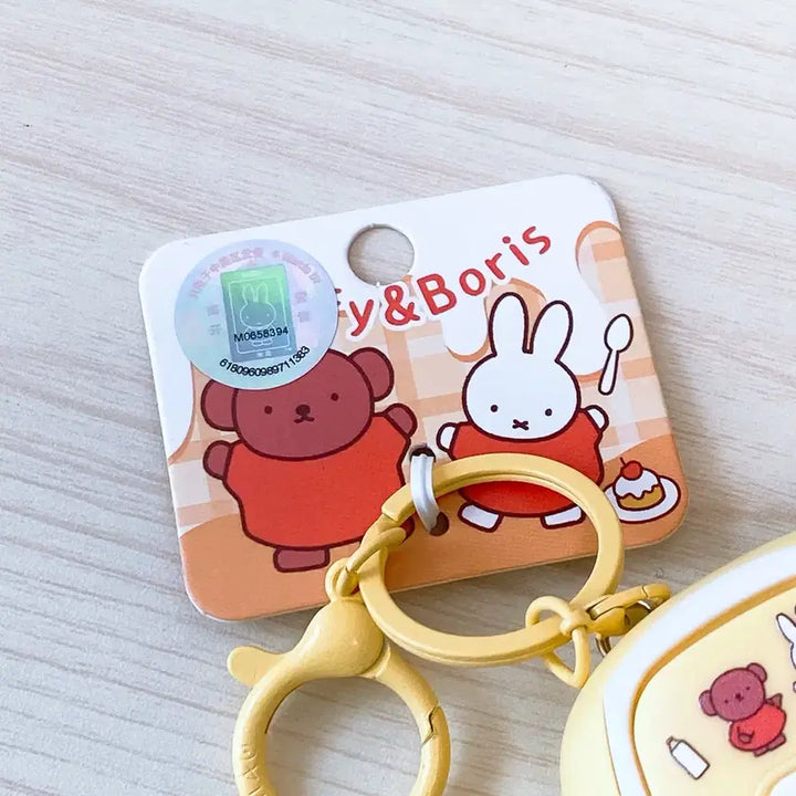 [BUNJANG] Miffy Boris Cassette Recorder Keyring / 미피 보리스 카세트 녹음기 키링