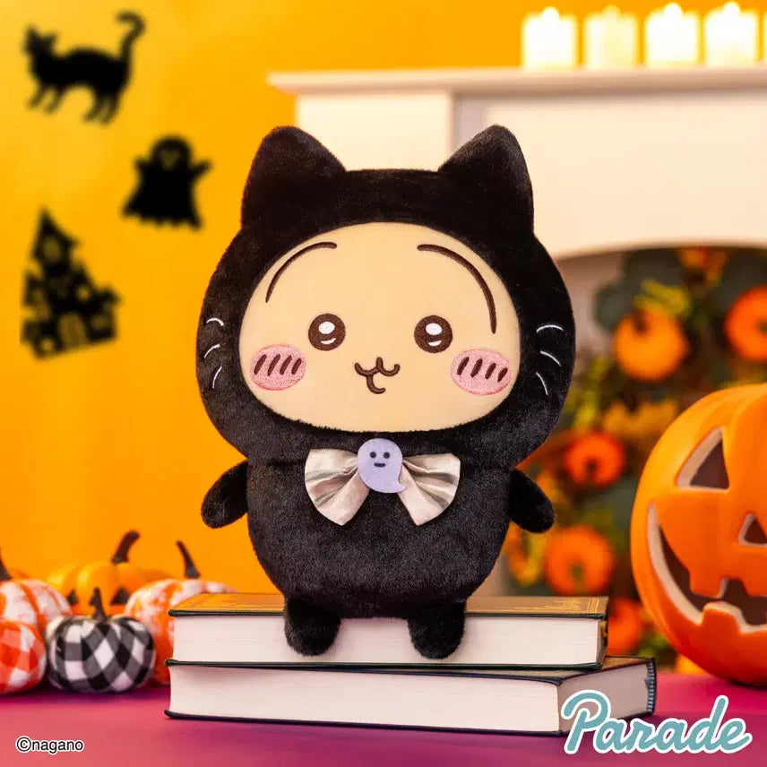 [BUNJANG] Munjakgwi Usagi Halloween Kuroneko Plush / 먼작귀 우사기 할로윈 쿠로네코 누이